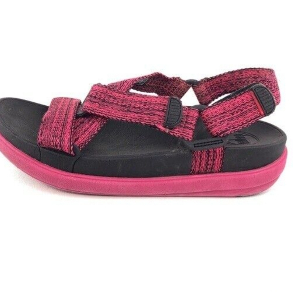 Fitflop Womens Pink & Black Sandals